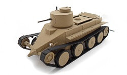 diecast model Combat Car T1
